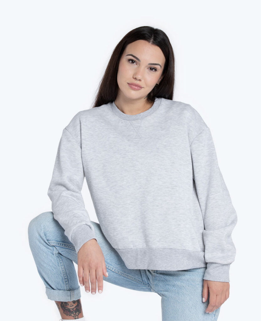 Classic French Terry Cotton Sweatshirt