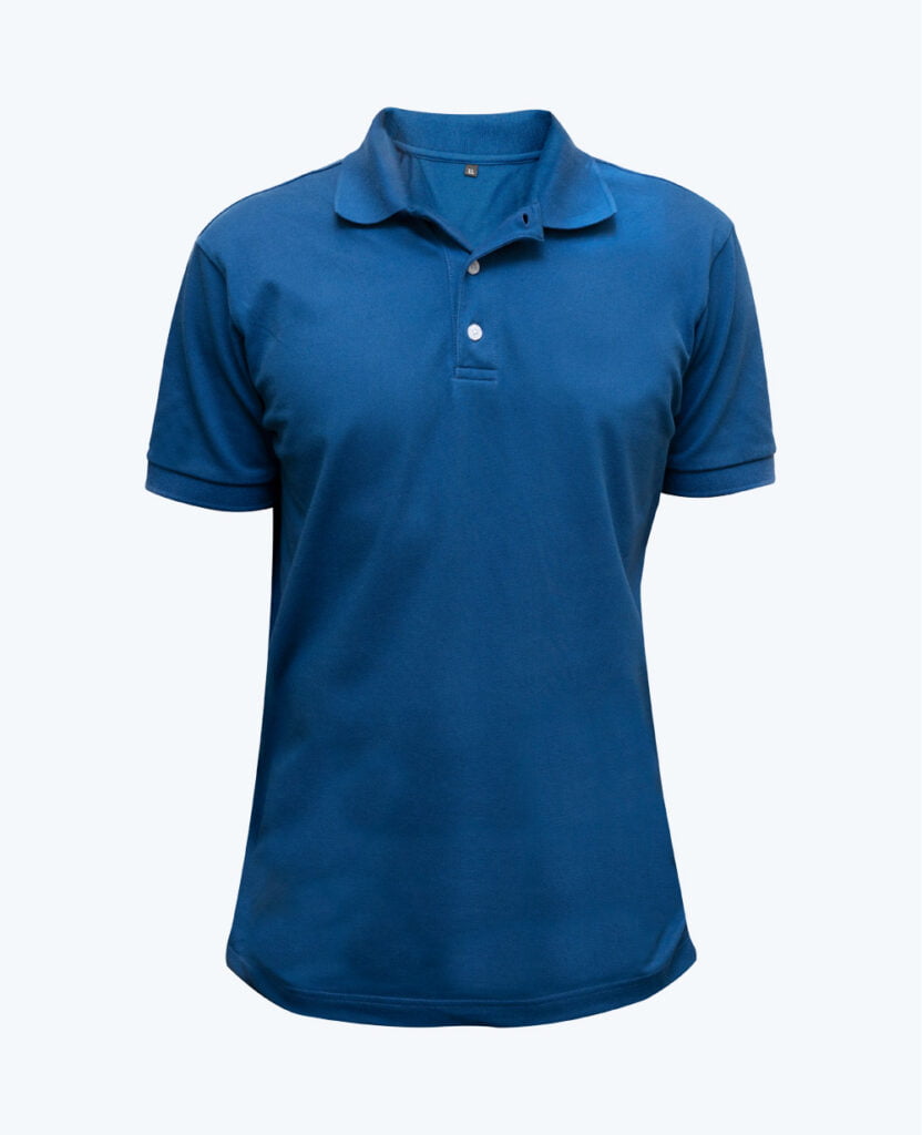 Blue Men's Classic Cotton Polo T-Shirts