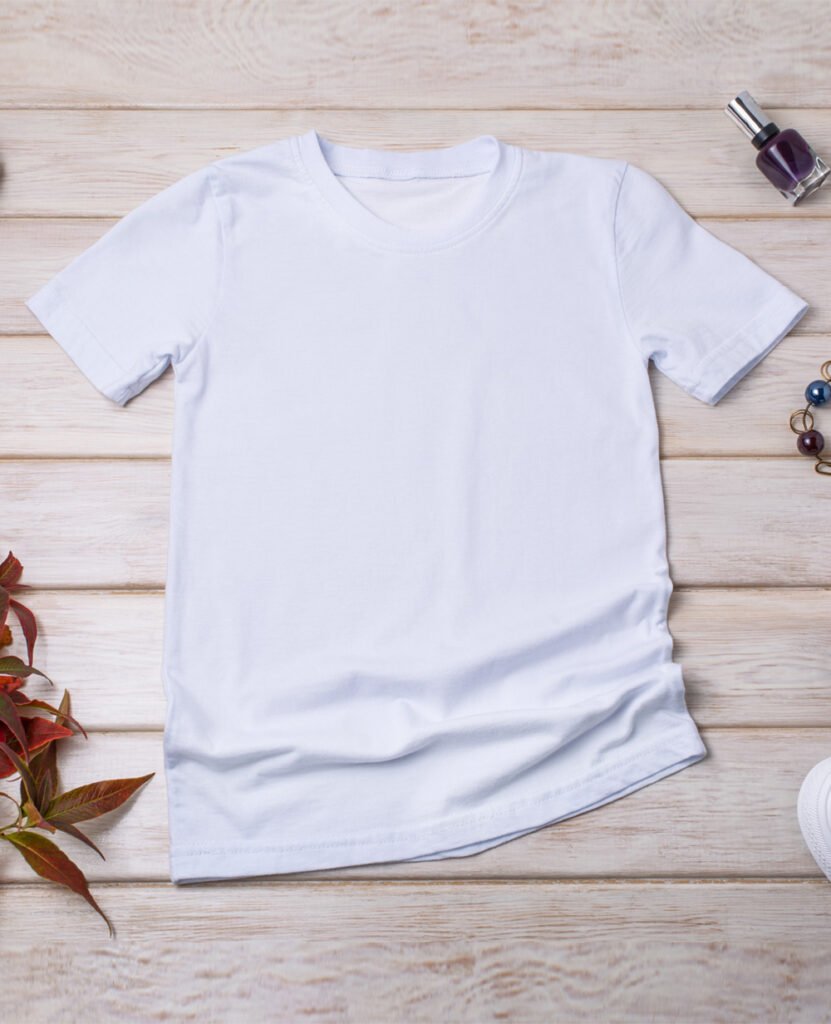 white classic heavy weight t-shirt